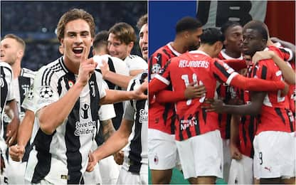 Champions League, Juventus batte PSV 3-1. Milan-Liverpool 1-0. LIVE