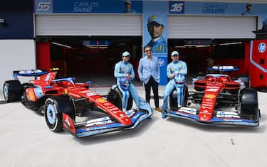 Leclerc e Sainz nel 2024
