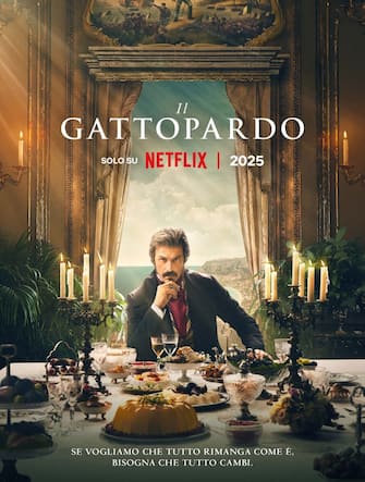 La locandina della serie Il Gattopardo La locandina della serie Il Gattopardo