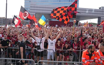 MILANO – Festa del Milan per la vincita del 19° scudetto a Casa Milan