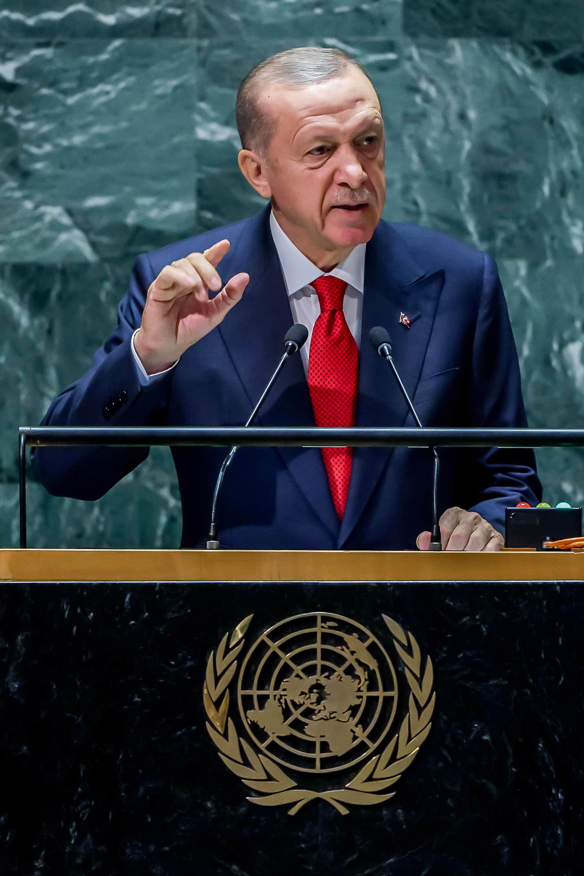 Erdogan all'ONU