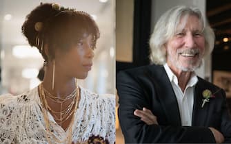 Roger Waters e Kamilah Chavis