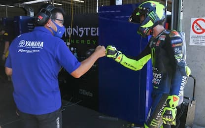 Rossi punta al 200° podio: il programma su Sky