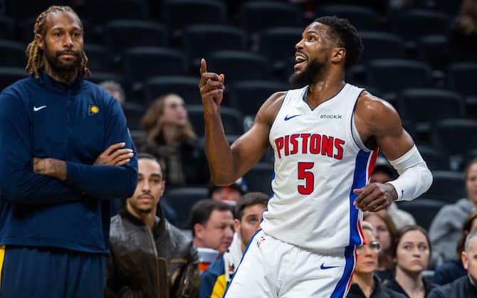 Malik Beasley of the detroit Pistons