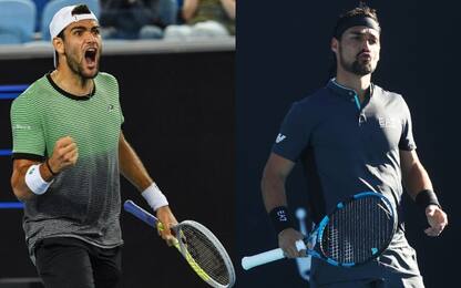 Berrettini-Fognini non sbagliano: sono al 2° turno