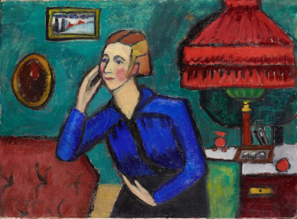 Gabriele_Münter_Die_blaue_Bluse_(Frau_Oscar_Olson)_1917_olio_su_tela.jpg