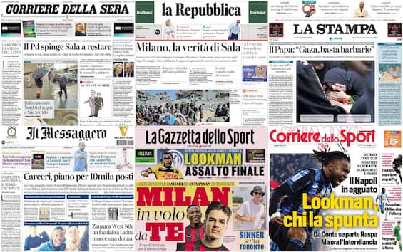 Le prime pagine dei quotidiani di oggi 21 luglio: la rassegna stampa Le prime pagine dei quotidiani di oggi 21 luglio: la rassegna stampa