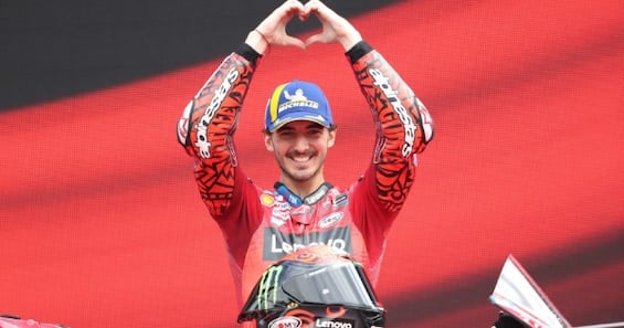 バニャイア、MotoGP全勝