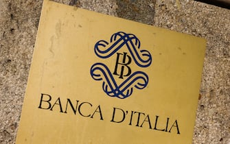 Banca d'Italia sign is seen in Bergamo, Lombardy region of Italy, on September 12, 2022. (Photo by Beata Zawrzel/NurPhoto via Getty Images)