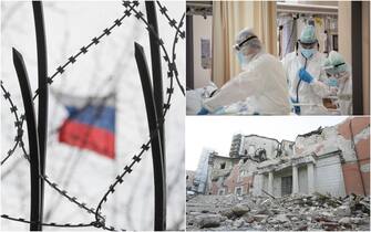 la pandemia, la guerra in Ucraina e il terremoto de L’Aquila