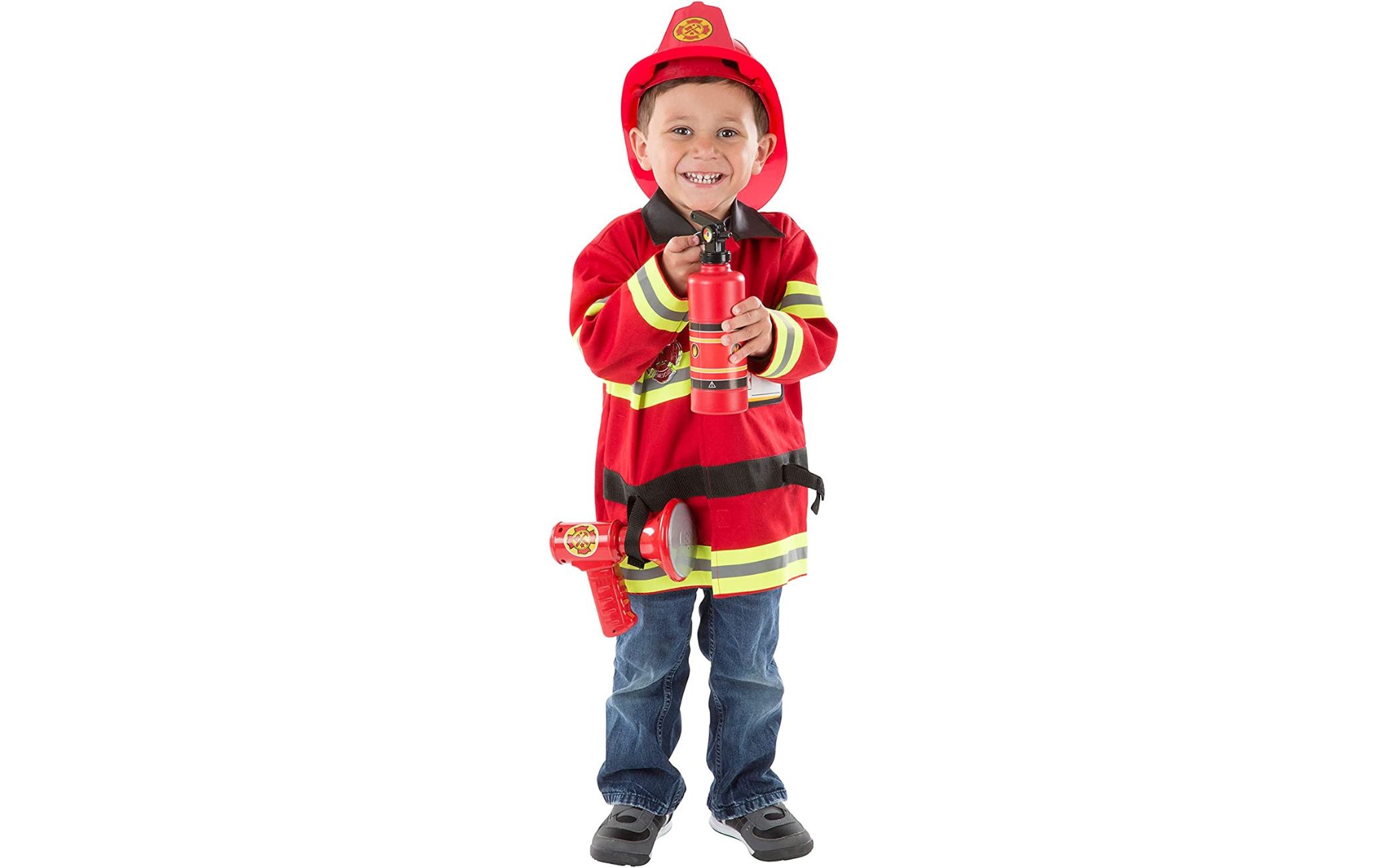 Carnival Toys Costume Carnevale Pompiere Bambino Vestito Vigile del