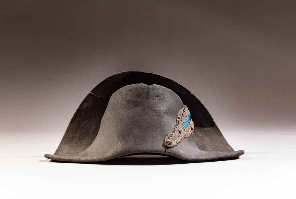 Napoleon’s Iconic Bicorne Hat, Est €500,000-800,000. Credit Sotheby's