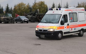 Un'ambulanza