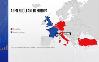 Dove si trovano le armi nucleari in Europa