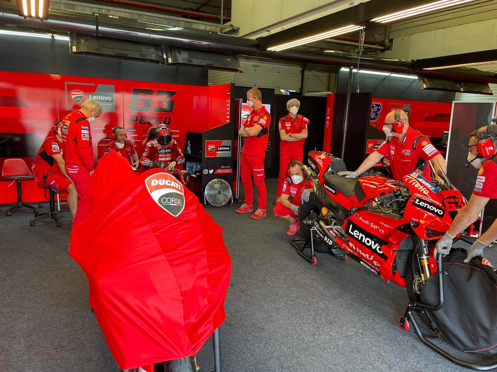 Ducati test Jerez