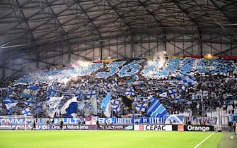 Illustration during the Ligue 1 Uber Eats match between Marseille and Troyes at Orange Velodrome on April 16, 2023 in Marseille, France. (Photo by Anthony Bibard/FEP/Icon Sport/Sipa USA)