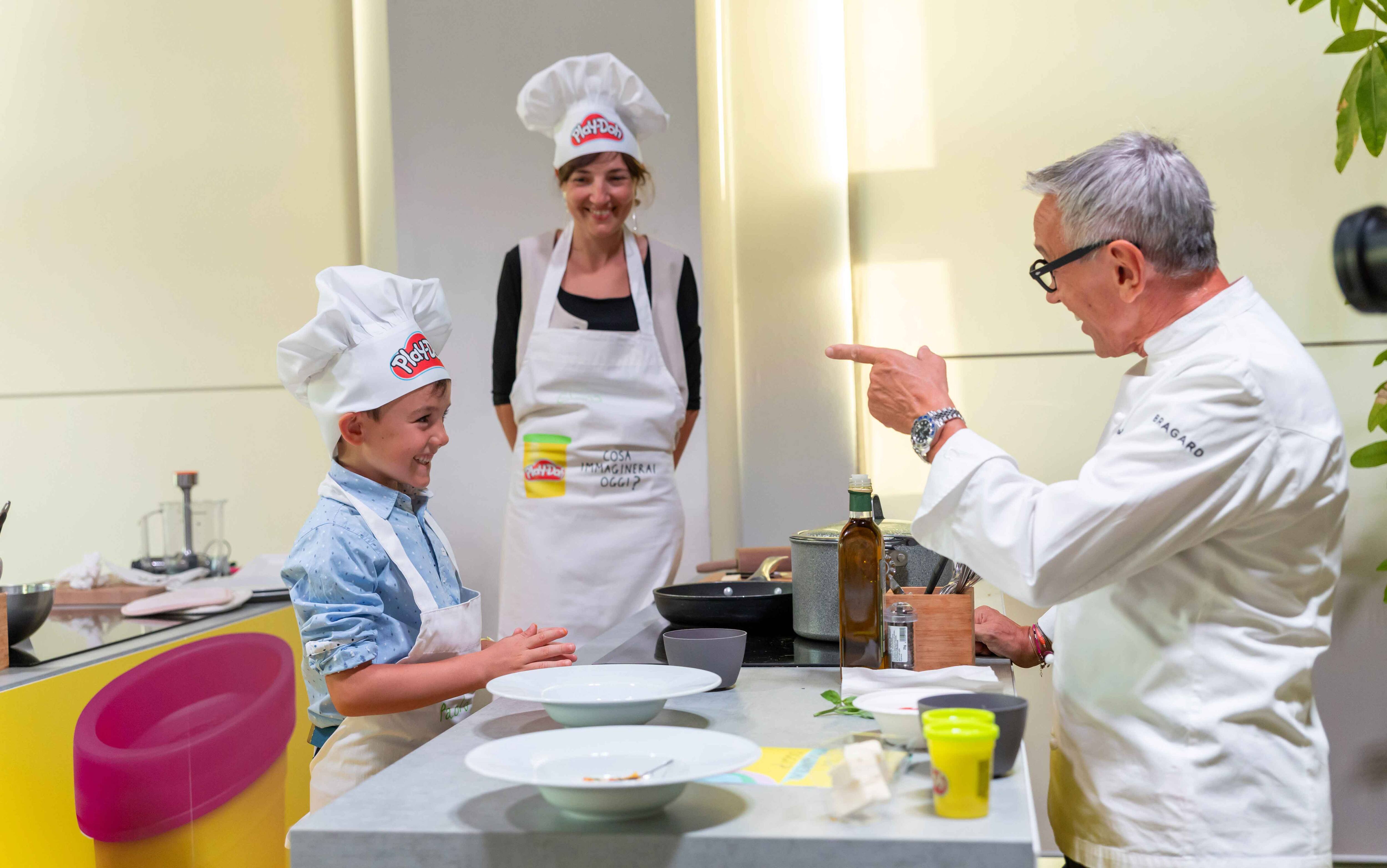 Bruno Barbieri e Play-Doh, masterclass con i bambini e pranzo di  beneficenza