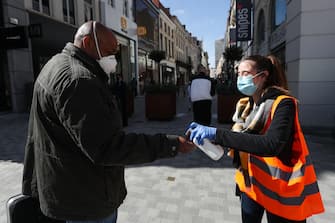BELGIUM-BRUSSELS-CORONAVIRUS-DECONFINEMENT-NEW PHASE