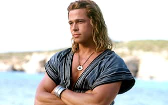 BRAD PITT stars in Warner Bros. Pictures' Troy, also starring Eric Bana.

PHOTOGRAPHS TO BE USED SOLELY FOR ADVERTISING, PROMOTION, PUBLICITY OR REVIEWS OF THIS SPECIFIC MOTION PICTURE AND TO REMAIN THE PROPERTY OF THE STUDIO. NOT FOR SALE OR REDISTRIBUTION. 

