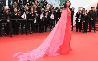Naomi Campbell attends the "Killers Of The Flower Moon" red carpet during the 76th annual Cannes film festival at Palais des Festivals on May 20, 2023 in Cannes, France. //03PARIENTE_pariente056/Credit:JP PARIENTE/SIPA/2305201806