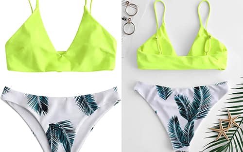 ZAFUL - Bikini da donna imbottito