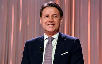 President of Italian party "Movimento 5 Stelle" (M5S), Giuseppe Conte, attends the Raiuno Italian tv program "Cinque Minuti" conducted by Italian journalist Bruno Vespa, Rome, Italy, 04 June 2024. 
ANSA/RICCARDO ANTIMIANI