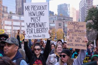 USA ELECTIONS PROTEST