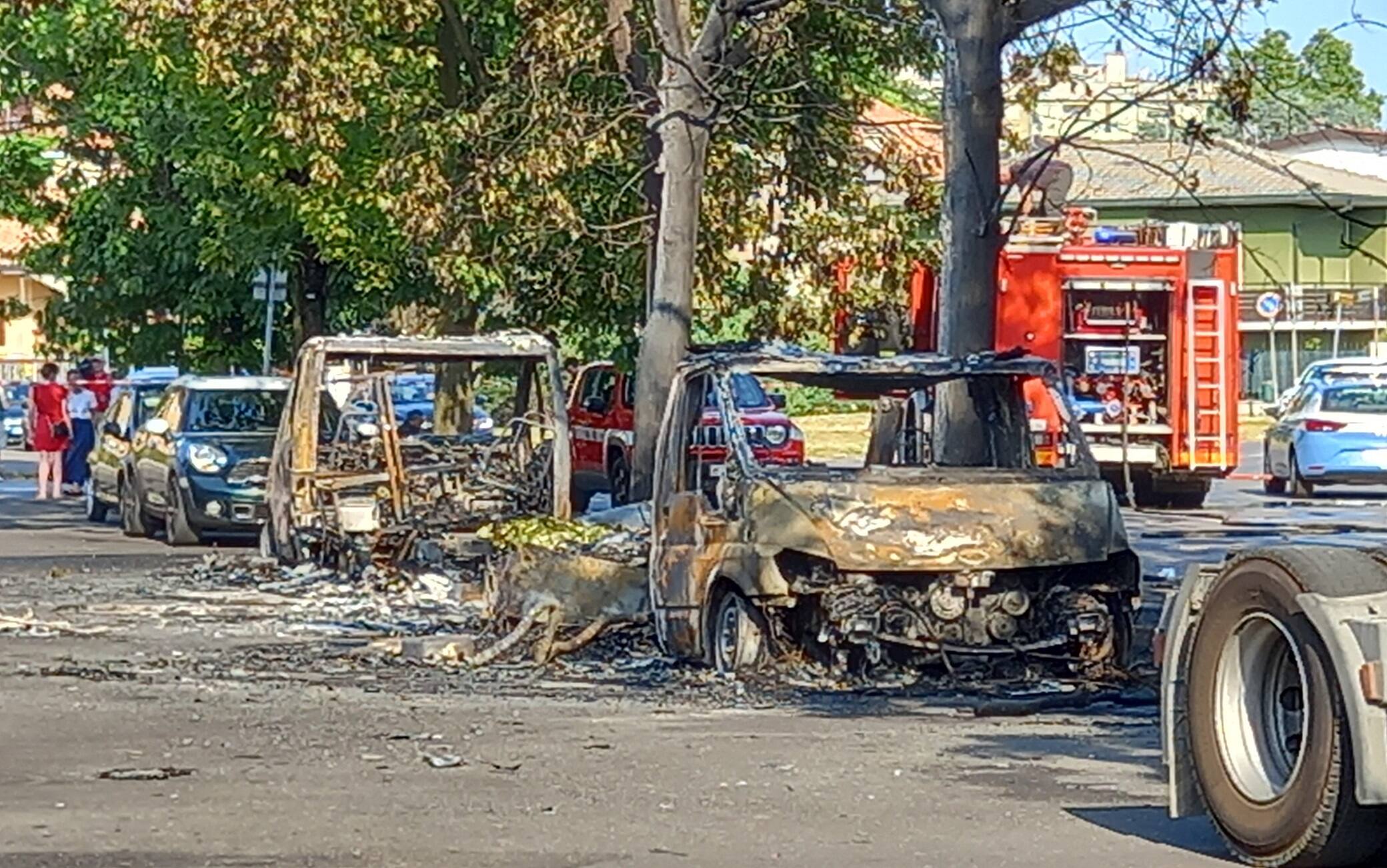 L'esplosione a Rozzano