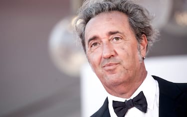 VENICE, ITALY - SEPTEMBER 02:  Paolo Sorrentino attends the red carpet of the movie "The Hand of God" during the 78th Venice International Film Festival on September 02, 2021 in Venice, Italy. (Photo by Alessandra Benedetti - Corbis/Corbis via Getty Images)