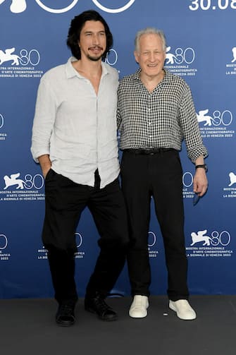 80th Venice Film Festival 2023, Photocall film “Ferrari”. Pictured: Michael Mann, Adam Driver