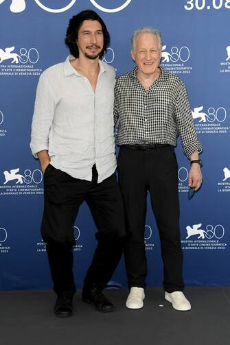 80th Venice Film Festival 2023, Photocall film “Ferrari”. Pictured: Michael Mann, Adam Driver