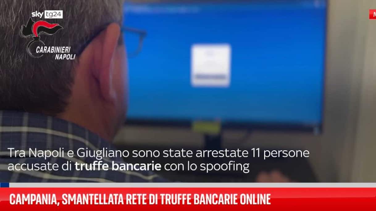 campania smantellata rete di truffe bancarie online