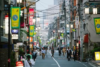 Off the beaten track in Tokyo, Japan - Tomigaya is a hip neighbourhood between Shibuya Station and Yoyogi Park with lot's of restaurants, cafe's and shops.