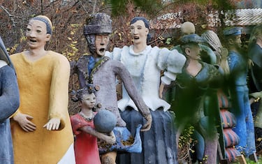 Parikkala Sculpture Park, gli "amici" in cemento dell'artista eremita