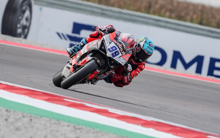 Superpole Huertas a Cremona. 2° Manzi, 3° Montella