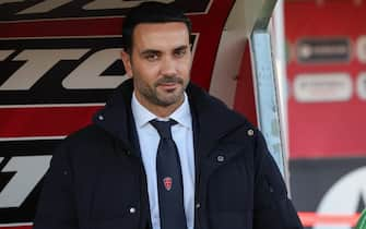 AC Monza's coach Raffaele Palladino prior to the Italian Serie A soccer match between AC Monza and US Sassuolo at U-Power Stadium in Monza, Italy, 28 January 2024. ANSA / ROBERTO BREGANI