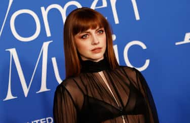 Italian singer Annalisa attends the 2024 Billboard Women in Music Awards at the YouTube theatre in Inglewood, California, March 6, 2024. (Photo by Michael Tran / AFP) (Photo by MICHAEL TRAN/AFP via Getty Images)