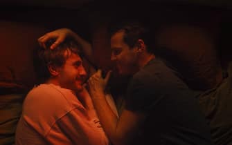 Paul Mescal and Andrew Scott in ALL OF US STRANGERS.  Photo Courtesy of Searchlight Pictures. © 2023 Searchlight Pictures All Rights Reserved.