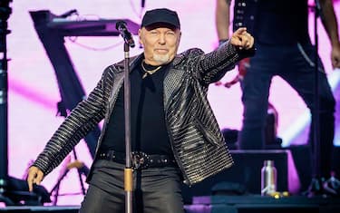 MILAN, ITALY - JUNE 07: Vasco Rossi performs at Stadio San Siro on June 07, 2024 in Milan, Italy. (Photo by Sergione Infuso/Corbis via Getty Images)