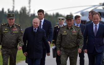 Putin e lo stato maggiore russo