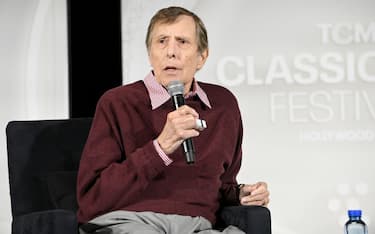 LOS ANGELES, CALIFORNIA - APRIL 15: William Friedkin speaks onstage at the screening of â  The Exorcistâ   during the 2023 TCM Classic Film Festival on April 15, 2023 in Los Angeles, California. (Photo by Jon Kopaloff/Getty Images for TCM)