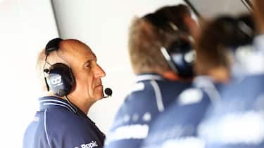 BAHRAIN, BAHRAIN - FEBRUARY 24: Scuderia AlphaTauri Team Principal Franz Tost looks on from the pitwall during day two of F1 Testing at Bahrain International Circuit on February 24, 2023 in Bahrain, Bahrain. (Photo by Dan Istitene - Formula 1/Formula 1 via Getty Images)