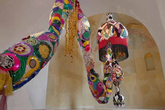 Joana Vasconcelos-Sainte Réparate. Photo ©Dave Bruel