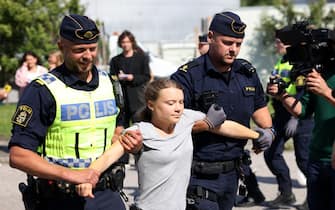 Arresto Greta di luglio a Malmo