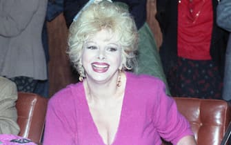Rai, Presentazione Palinsesti. Nella foto Sandra Milo. Roma, 10 Ottobre 1989 ARCHIVIO ANSA R 20867
