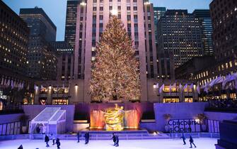 L'albero di Natale al Rockefeller Center di New York