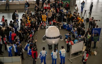 Olimpiadi invernali pechino 2022 panda bing dwen dwen