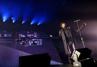 INDIO, CALIFORNIA - APRIL 15: Labrinth performs at the Mojave Tent during the 2023 Coachella Valley Music and Arts Festival on April 15, 2023 in Indio, California. (Photo by Monica Schipper/Getty Images for Coachella)