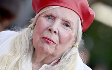 LAS VEGAS, NEVADA - APRIL 03: Joni Mitchell attends the 64th Annual GRAMMY Awards at MGM Grand Garden Arena on April 03, 2022 in Las Vegas, Nevada. (Photo by Axelle/Bauer-Griffin/FilmMagic)