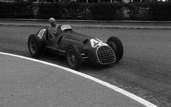 MONTE CARLO, MONACO - MAY 21: Alberto Ascari, Ferrari 125 during the Monaco GP at Monte Carlo on May 21, 1950 in Monte Carlo, Monaco. (Photo by LAT Images)